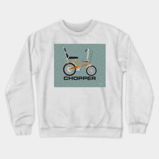 Raleigh Chopper MK1, Pumpkin Orange Crewneck Sweatshirt